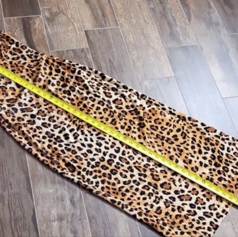 XXS/XS Zara Animal Print Softly Structured Bodice Silky Sleeveless Maxi Dress - Picture 4 of 14